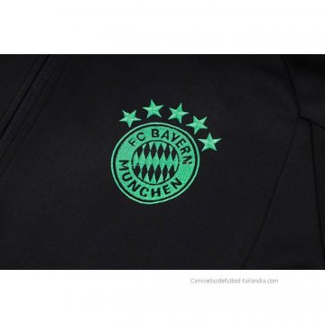 Chandal de Chaqueta del Bayern Munich 2023-2024 Negro