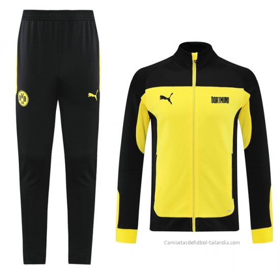 Chandal de Chaqueta del Borussia Dortmund 2021-2022 Amarillo - Haga un click en la imagen para cerrar