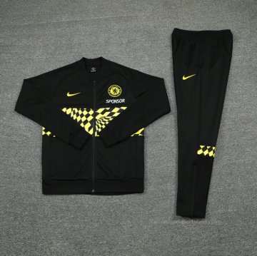 Chandal de Chaqueta del Chelsea 2021 Negro
