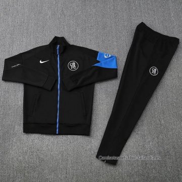 Chandal de Chaqueta del Chelsea 2025-2026 Negro