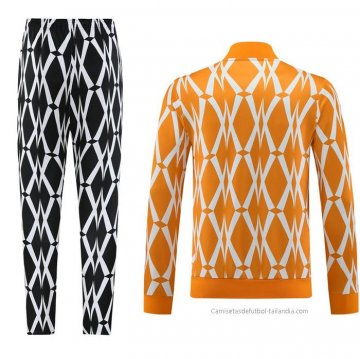 Chandal de Chaqueta del Costa de Marfil 2023-2024 Naranja