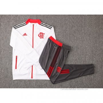 Chandal de Chaqueta del Flamengo 2021-2022 Blanco