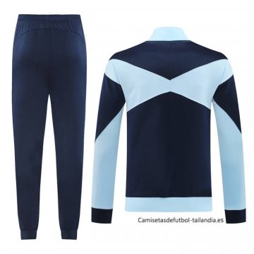 Chandal de Chaqueta del Francia 2024-2025 Azul Claro