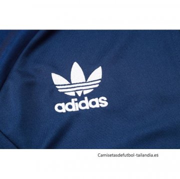 Chandal de Chaqueta del Italia 2024-2025 Azul