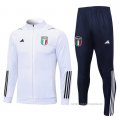 Chandal de Chaqueta del Italia Nino 2023-2024 Blanco