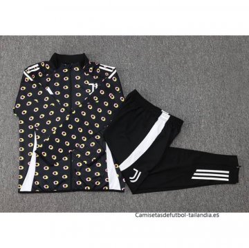 Chandal de Chaqueta del Juventus 2024-2025 Negro