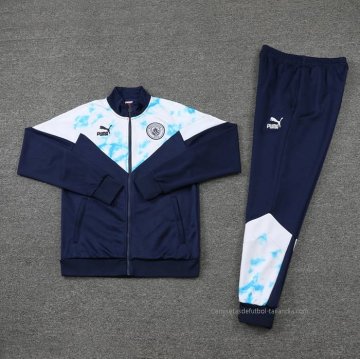 Chandal de Chaqueta del Manchester City 2022-2023 Azul
