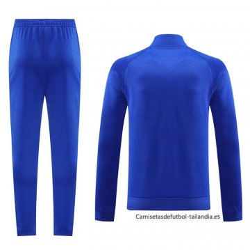 Chandal de Chaqueta del Manchester United 2024-2025 Azul