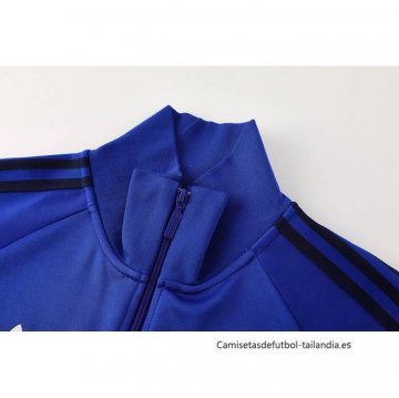 Chandal de Chaqueta del Manchester United 2024-2025 Azul