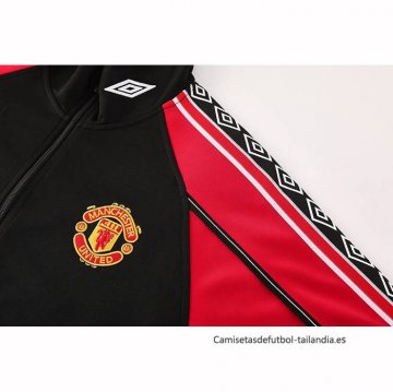 Chandal de Chaqueta del Manchester United 2025-2026 Negro