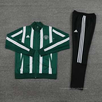Chandal de Chaqueta del Manchester United 2023-2024 Verde