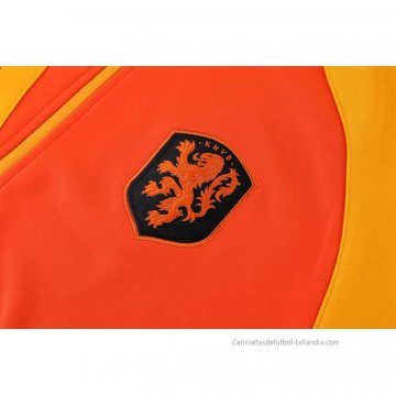 Chandal de Chaqueta del Paises Bajos 2022-2023 Naranja