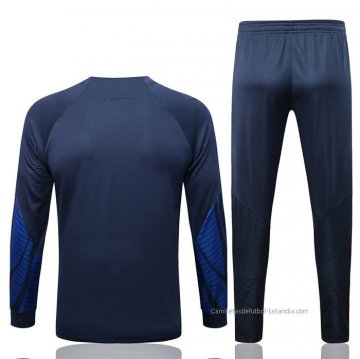 Chandal de Chaqueta del Paris Saint-Germain 2022-2023 Azul