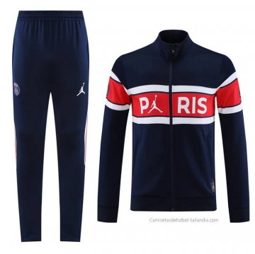 Chandal de Chaqueta del Paris Saint-Germain 2023-2024 Azul y Rojo Chandal de Chaqueta del Paris Saint-Germain 2023-2024 Azul y Rojo