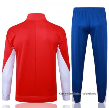 Chandal de Chaqueta del Paris Saint-Germain Nino 2024-2025 Rojo