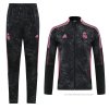Chandal de Chaqueta del Real Madrid 2021 Negro Chandal de Chaqueta del Real Madrid 2021 Negro