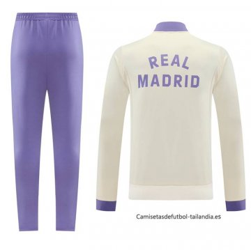 Chandal de Chaqueta del Real Madrid 2024-2025 Amarillo