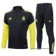 Chandal de Chaqueta del Real Madrid 2025-2026 Gris Amarillo