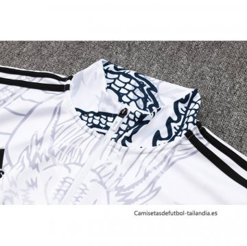 Chandal de Chaqueta del Real Madrid Dragon 2024-2025 Blanco