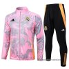Chandal de Chaqueta del Real Madrid Dragon 2024-2025 Rosa Chandal de Chaqueta del Real Madrid Dragon 2024-2025 Rosa