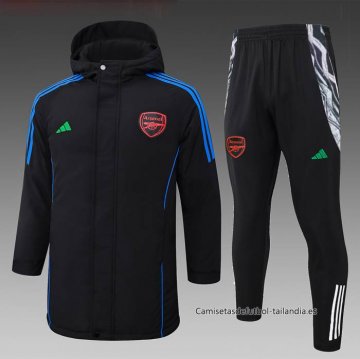 Chandal de Invierno del Arsenal 2024-2025 Negro Chandal de Invierno del Arsenal 2024-2025 Negro