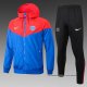 Chandal de Rompevientos del Paris Saint-Germain 2024-2025 Azul Rojo