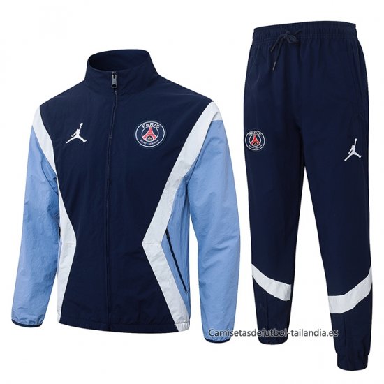Chandal de Rompevientos del Paris Saint-Germain 2025-2026 Azul - Haga un click en la imagen para cerrar