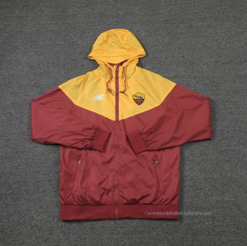 Chandal de Rompevientos del Roma 2022-2023 Rojo