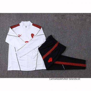 Chandal de Sudadera del AC Milan 2025-2026 Blanco