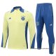 Chandal de Sudadera del Ajax Nino 2024-2025 Amarillo
