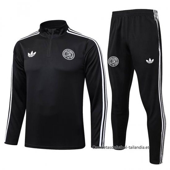 Chandal de Sudadera del Alemania 125 Aniversario 2025-2026 Negro - Haga un click en la imagen para cerrar