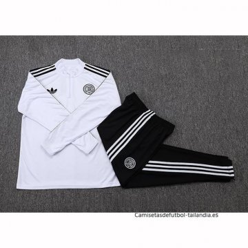 Chandal de Sudadera del Alemania 125 Aniversario Nino 2025-2026 Blanco