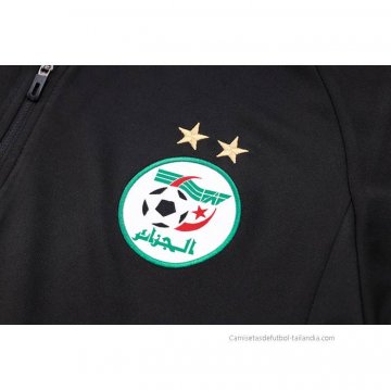 Chandal de Sudadera del Argelia 2023-2024 Negro