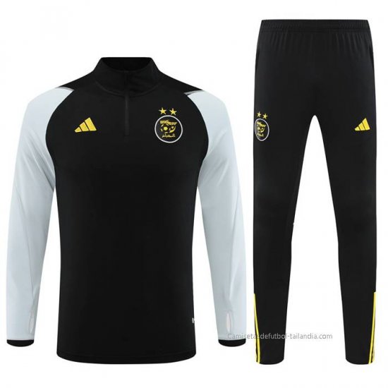Chandal de Sudadera del Argelia 2023-2024 Negro - Haga un click en la imagen para cerrar
