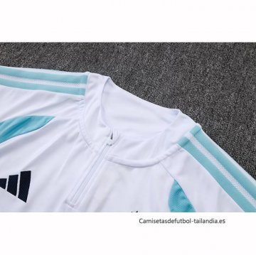 Chandal de Sudadera del Argentina Nino 2025-2026 Blanco