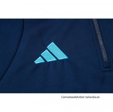 Chandal de Sudadera del Arsenal 2024-2025 Azul