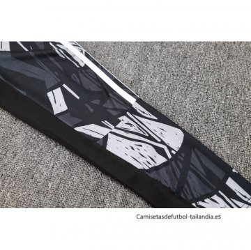 Chandal de Sudadera del Arsenal 2024-2025 Negro Gris