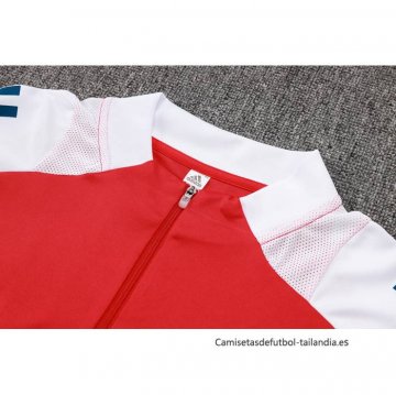 Chandal de Sudadera del Arsenal 2024-2025 Rojo