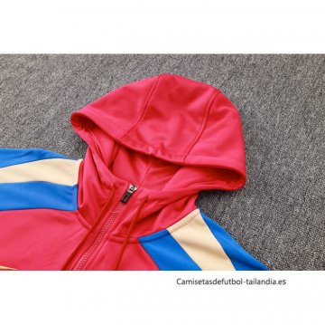 Chandal de Sudadera del Barcelona 2024-2025 Rojo
