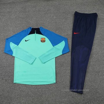 Chandal de Sudadera del Barcelona 2022-2023 Verde
