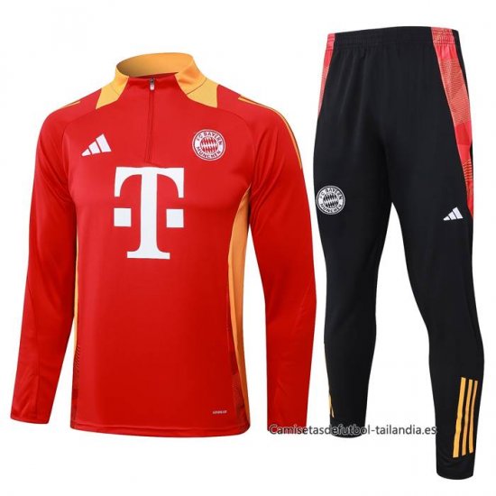 Chandal de Sudadera del Bayern Munich 2024-2025 Rojo - Haga un click en la imagen para cerrar
