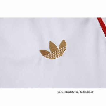 Chandal de Sudadera del Bayern Munich Nino 2025-2026 Blanco