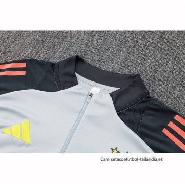 Chandal de Sudadera del Benfica 2024-2025 Gris