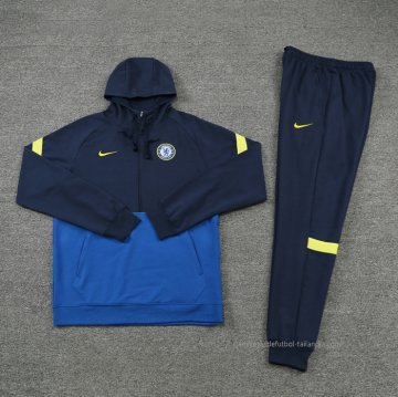 Chandal de Sudadera del Chelsea 2021-2022 Azul