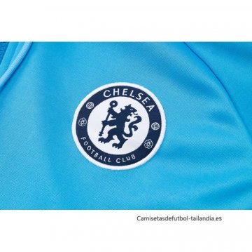 Chandal de Sudadera del Chelsea 2024-2025 Azul