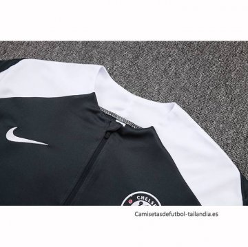 Chandal de Sudadera del Chelsea 2025-2026 Negro