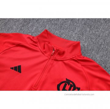 Chandal de Sudadera del Flamengo 2023-2024 Rojo
