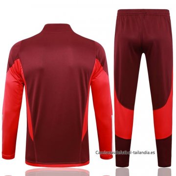 Chandal de Sudadera del Flamengo 2024-2025 Rojo
