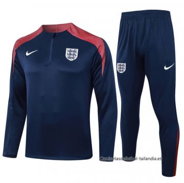Chandal de Sudadera del Inglaterra 2024-2025 Azul Chandal de Sudadera del Inglaterra 2024-2025 Azul