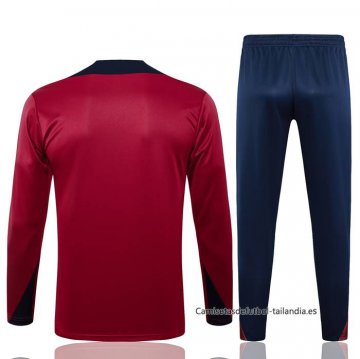 Chandal de Sudadera del Inglaterra 2024-2025 Rojo